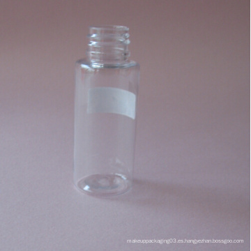 Pet plástico 10ml botellas claras redondo sin tapa